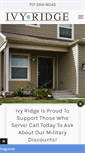 Mobile Screenshot of ivyridgeharrisburg.com