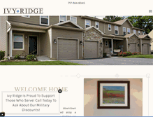 Tablet Screenshot of ivyridgeharrisburg.com